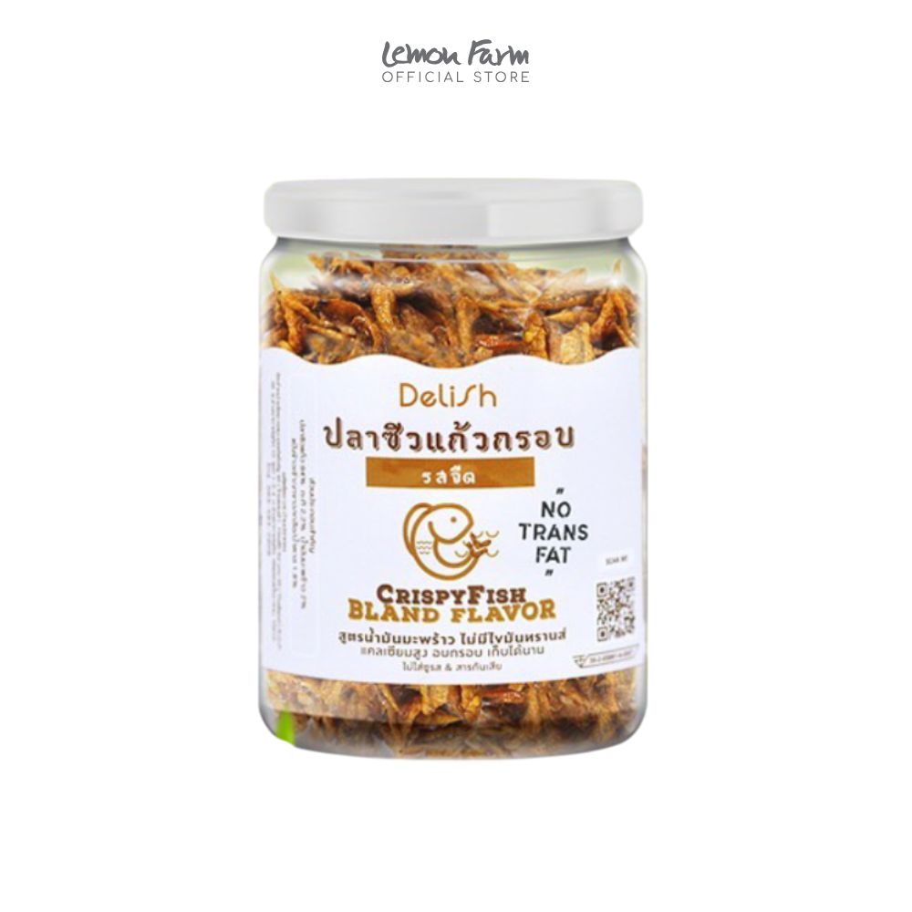 ปลาซิวแก้วกรอบรสจืด 100 g
