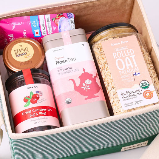 ชุดของขวัญ กล่องผ้า Healthy Box (M)