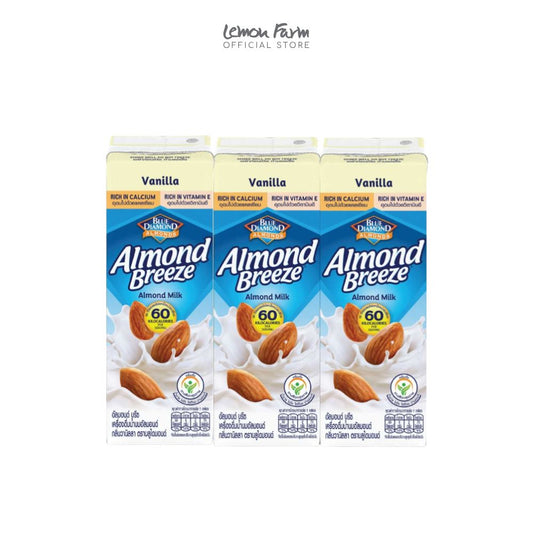นมอัลมอนด์รสวานิลลา 180 ml x 3 กล่อง