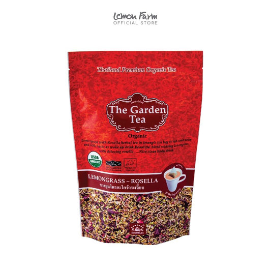 ชาสมุนไพรตะไคร้กระเจี๊ยบ Organic 2 g x 25 ซอง