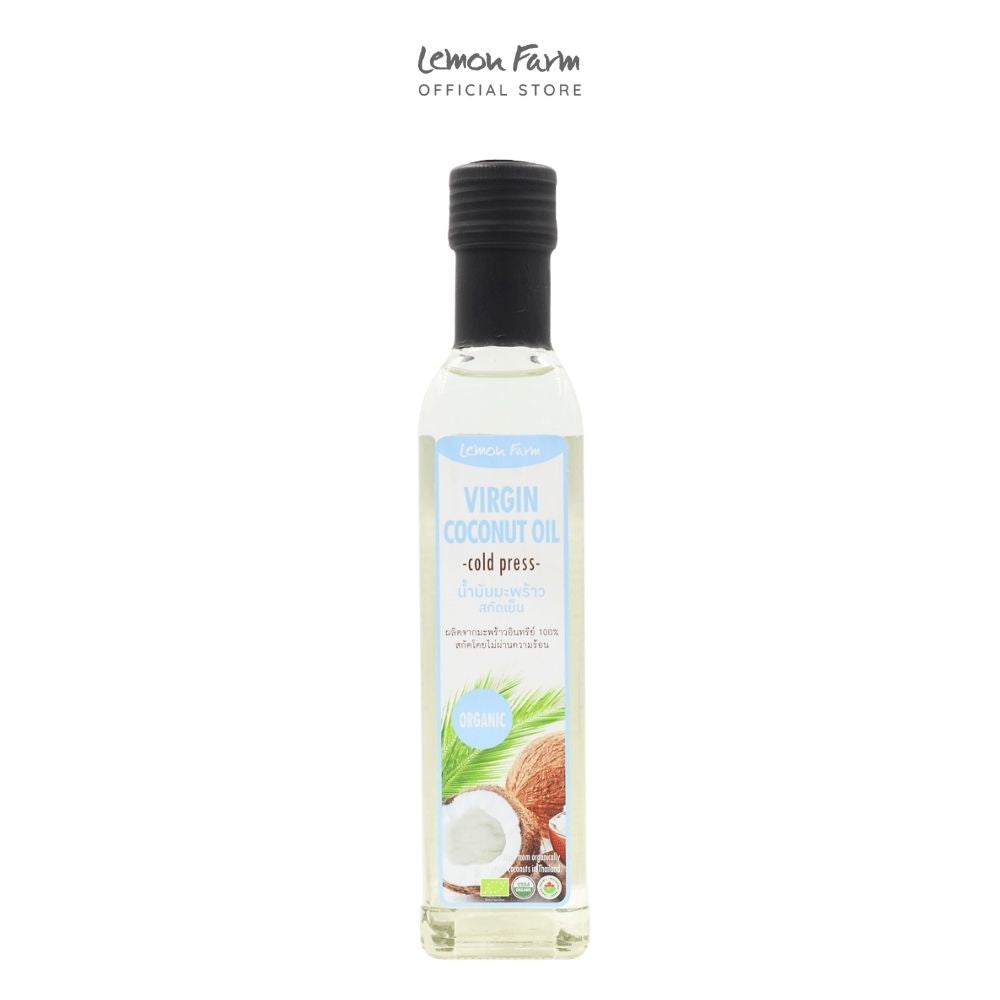 น้ำมันมะพร้าวสกัดเย็น Organic 250 ml