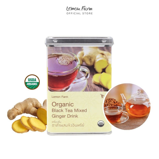 ชาดำผสมขิง Organic (2 g x 6 ซอง)