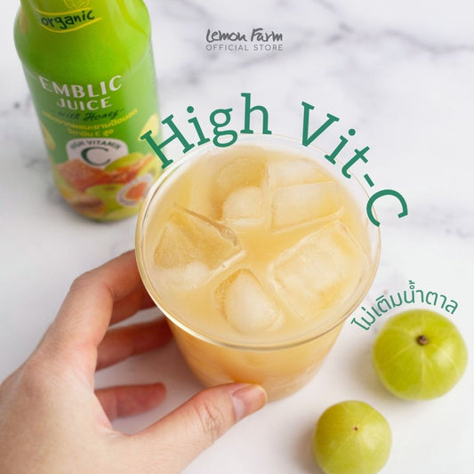 น้ำมะขามป้อมอินทรีย์ ผสมน้ำผึ้ง 150 ml