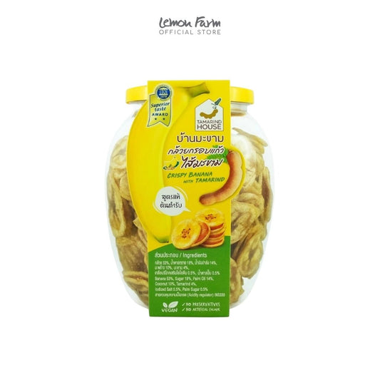 กล้วยกรอบแก้วไส้มะขาม 400g