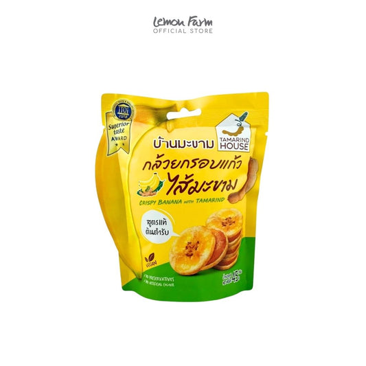 กล้วยกรอบแก้วไส้มะขาม 45g