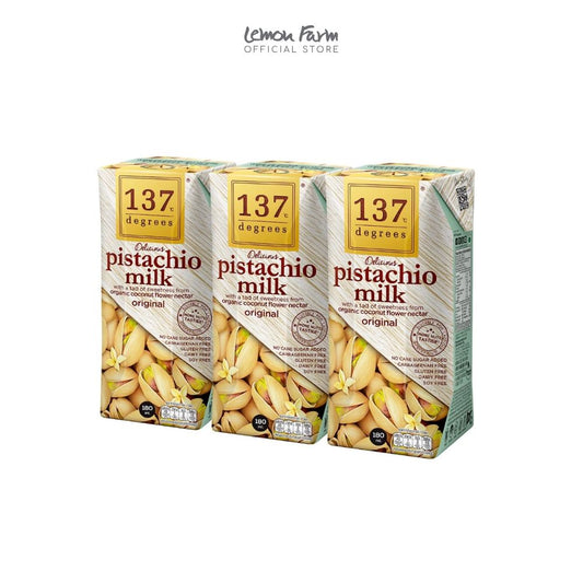 นมพิสตาชิโอสูตรดั้งเดิม 180 ml x 3 กล่อง