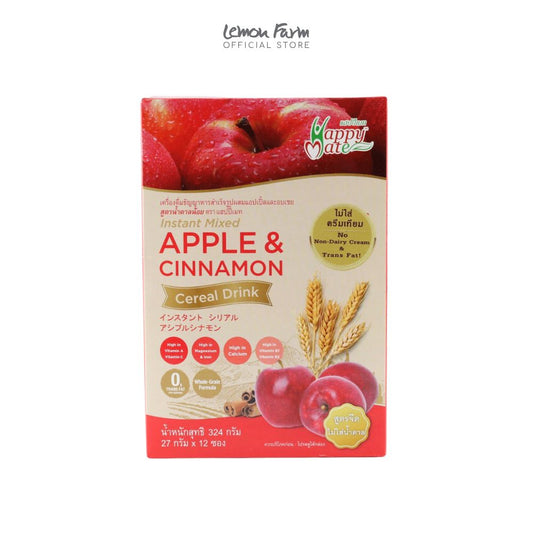 ธัญญาหารผสมแอปเปิ้ลและลบเชย หวานน้อย (27g x 12 ซอง)