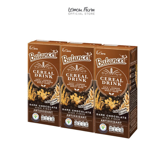 น้ำจมูกข้าวรสดาร์กช็อกโกแลต (180 ml x 3 กล่อง)