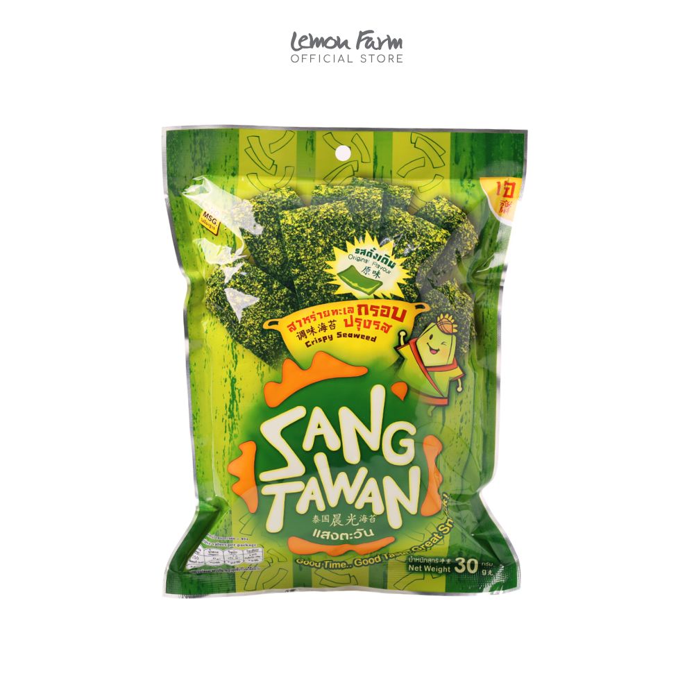 สาหร่ายรสดั้งเดิมแสงตะวัน 30g