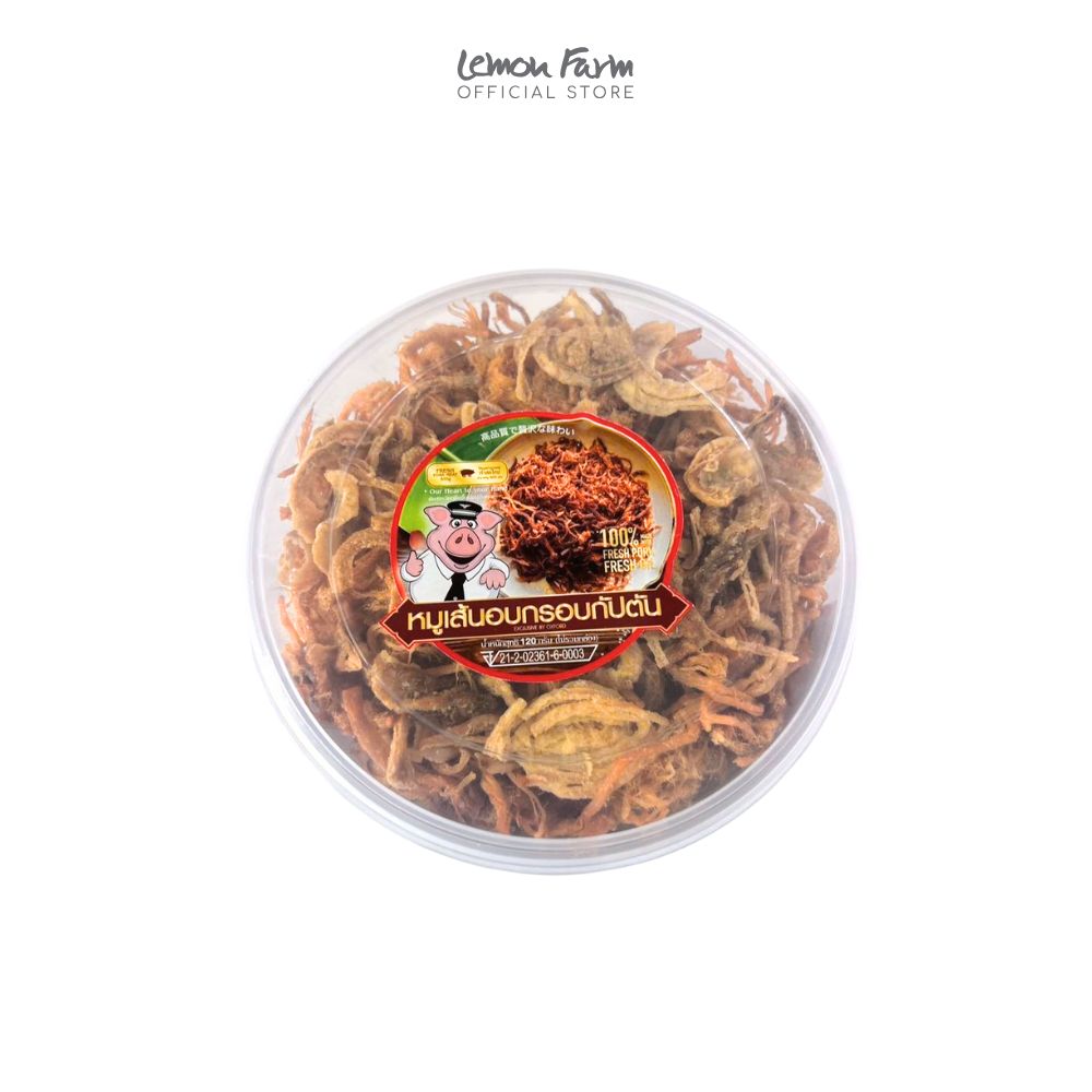 กัปตันหมูเส้นอบกรอบ 120 g