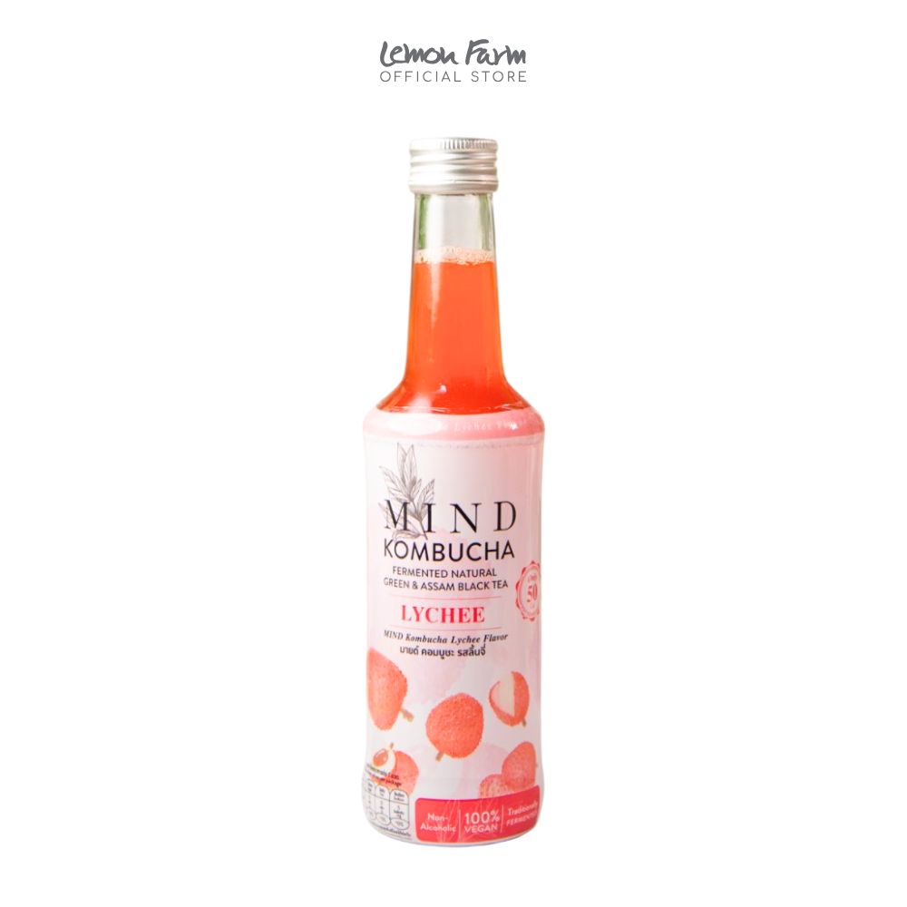 คอมบูชะรสลิ้นจี่ 250ml