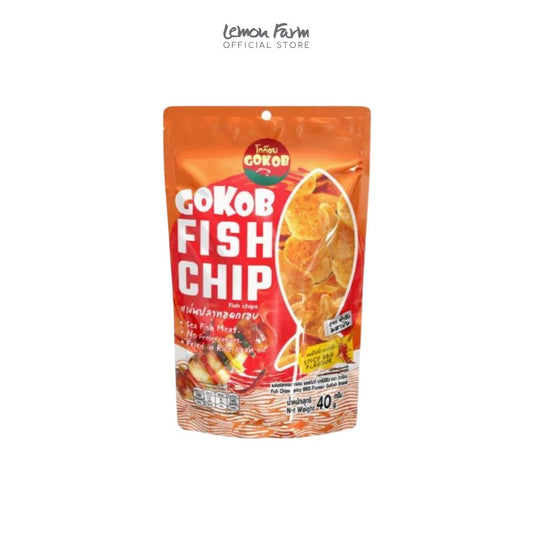 แผ่นปลาทอดกรอบ รสสไปซี่ บาร์บีคิว 40 g