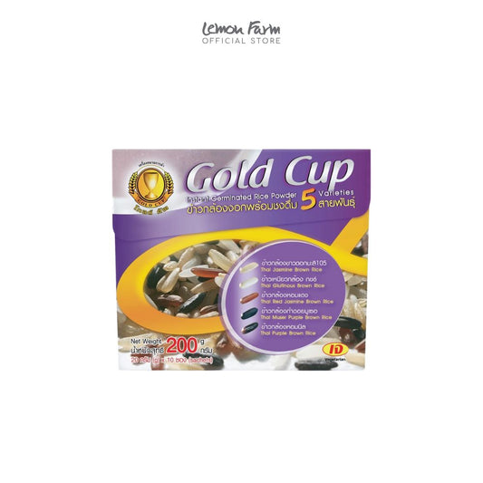 ผงข้าวกล้องงอก 5 สายพันธ์ุ  20 g x 10 ซอง