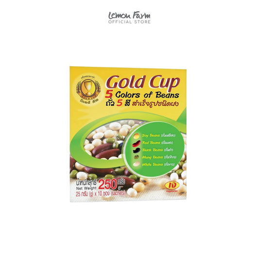 ถั่ว 5 สีสำเร็จรูปชนิดผง 25 g x 10 ซอง