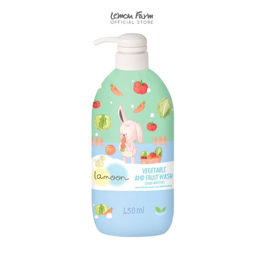 ผลิตภัณฑ์ล้างผักและผลไม้(วัตถุเจือปนอาหาร) 450 ml