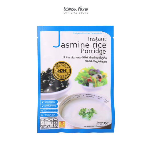 โจ๊กข้าวต้มหอมมะลิรสผัก 35 g