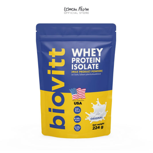 เวย์โปรตีนไอโซเลต รสออริจินอล 224 g