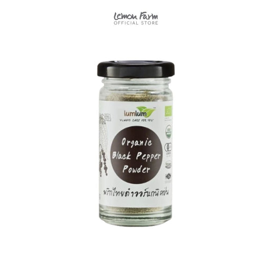 พริกไทยดำป่น Organic 30 g