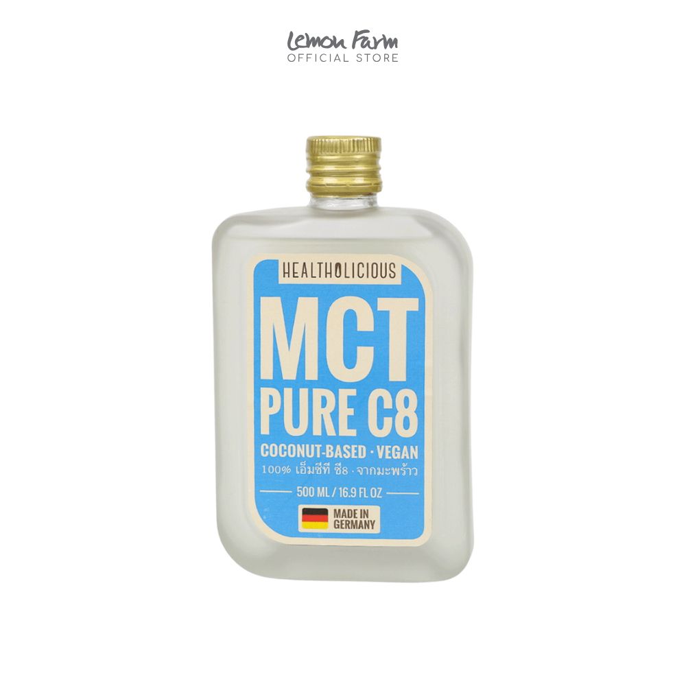 MCT Oil PureC8 เอ็มซีที ออยล์จากมะพร้าว 500 ml