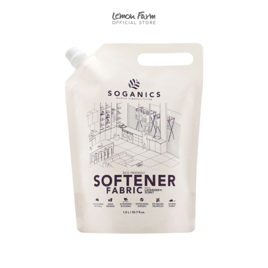 ผลิตภัณฑ์ปรับผ้านุ่ม กลิ่นลาเวนเดอร์ สูตรออแกนิคส์ 1500 ml แบบเติม