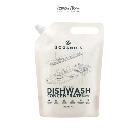 ผลิตภัณฑ์น้ำยาล้างจาน  สูตรออแกนิคส์ 1500 ml แบบเติม
