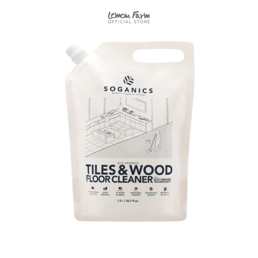 ผลิตภัณฑ์ทำความสะอาดพื้น กลิ่นยูคาลิปตัส สูตรออแกนิคส์ 1500 ml แบบเติม