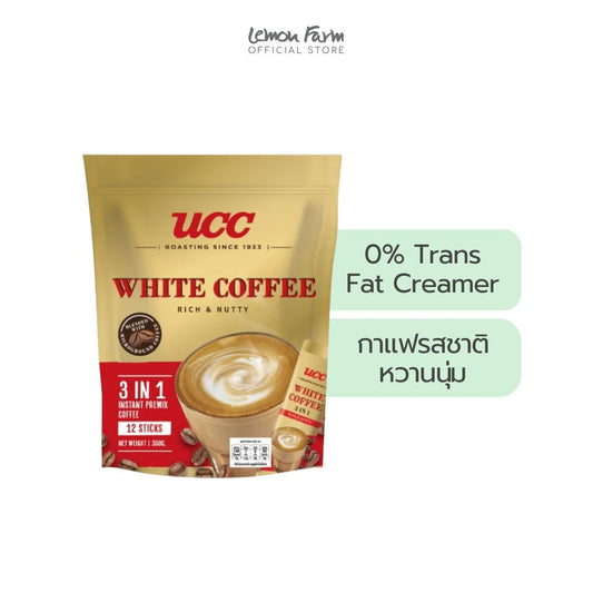 ไวท์คอฟฟี่ 3in1 กาแฟปรุงสำเร็จชนิดผง ( 30g x 12 ซอง )