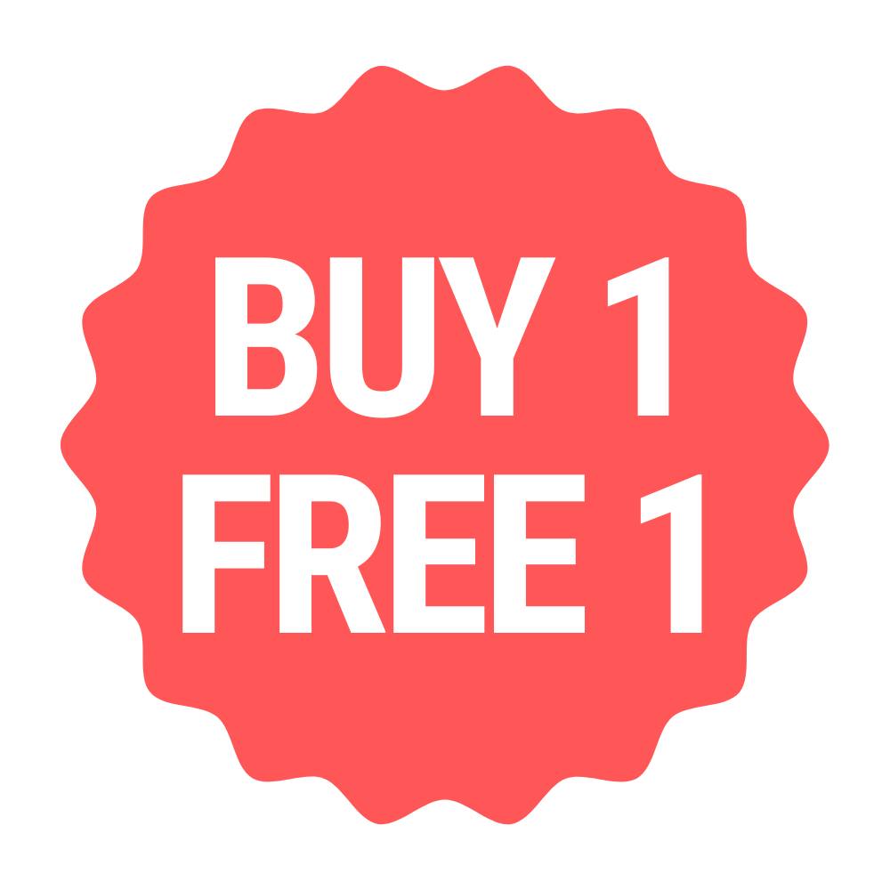 BUY 1 FREE 1