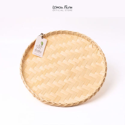 ถาดกลมทรงแบน M Eco-living 25 cm
