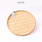 ถาดกลมทรงแบน M Eco-living 25 cm