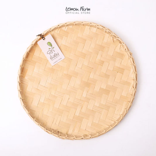 ถาดกลมทรงแบน L Eco-living 30 cm