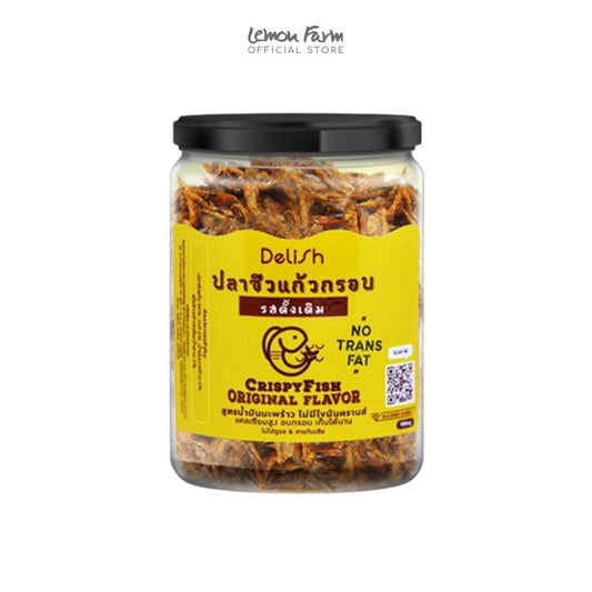ปลาซิวแก้วกรอบรสดั้งเดิม 100 g