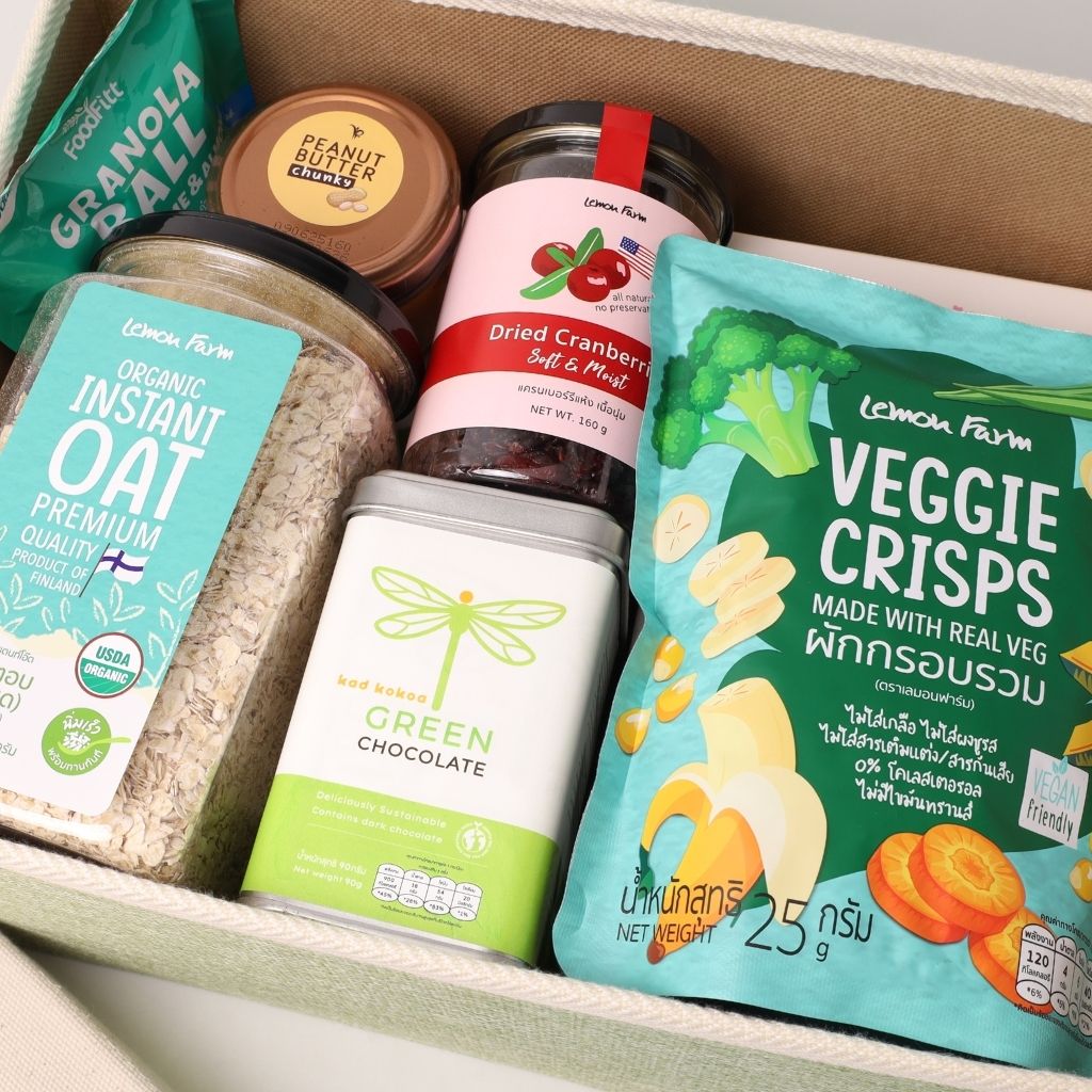 ชุดของขวัญ ชุดกล่องผ้า Healthy Box (L)