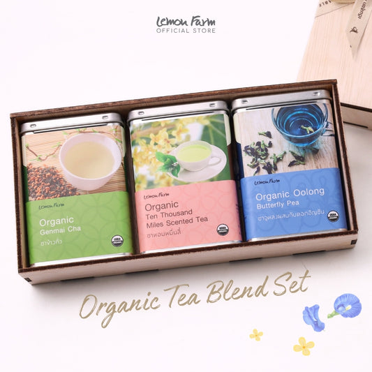 ชุดชาเบลนด์ Organic 3 ชนิด (รวม 18 ซอง)