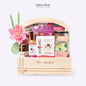 กระเช้าไม้สนสุขภาพ Thrive in Wellness (M)