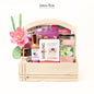 กระเช้าไม้สนสุขภาพ Thrive in Wellness (M)