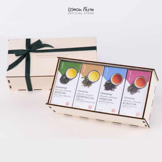 ของขวัญสุขภาพ C8 4 Traditional Japanese Organic Tea Collection