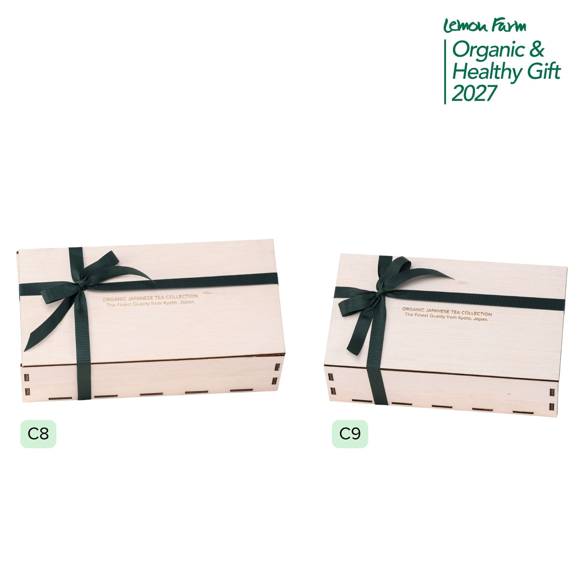 ของขวัญสุขภาพ C8 4 Traditional Japanese Organic Tea Collection