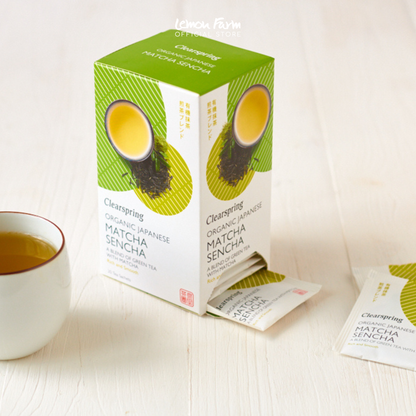 Organic Japanese Matcha Sencha - 20 Sachets (36g)