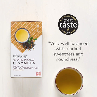 Organic Japanese Genmaicha - 20 Sachets (36g)