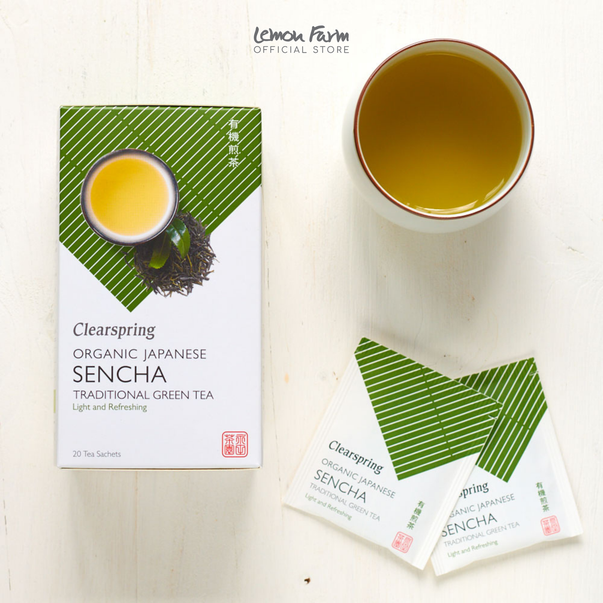 Organic Japanese Sencha - 20 Sachets (36g)
