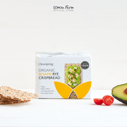 Organic Rye Crispbread - Sesame 200g