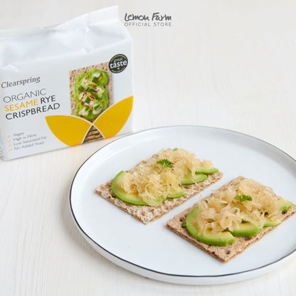 Organic Rye Crispbread - Sesame 200g