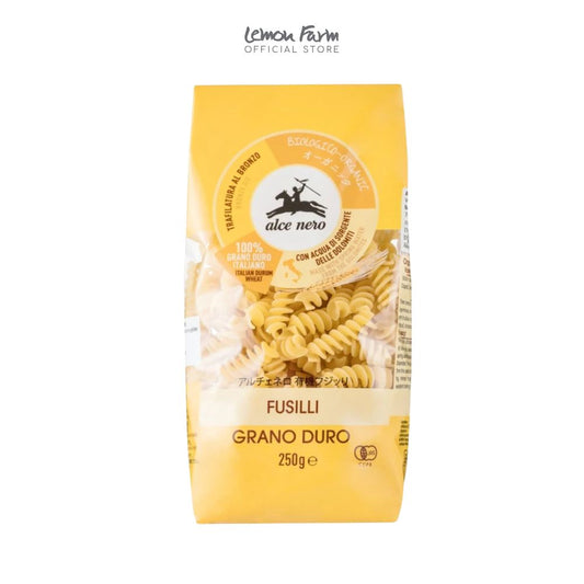 เส้นพาสต้ารูปเกลียว ฟูซิลลี่ Organic 250 g