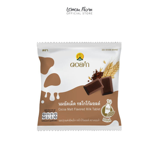 นมปรุงแต่งอัดเม็ดรสโกโก้มอลต์ 20 g