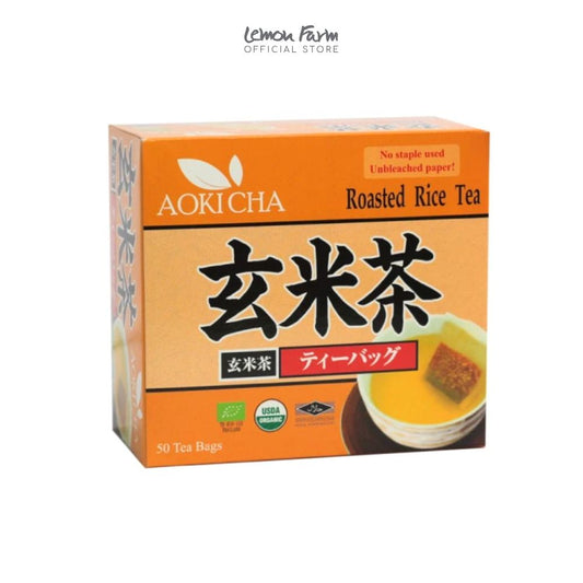 ชาเขียวข้าวคั่ว Organic 50 ซอง