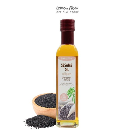 น้ำมันงาดำสกัดเย็น 250 ml