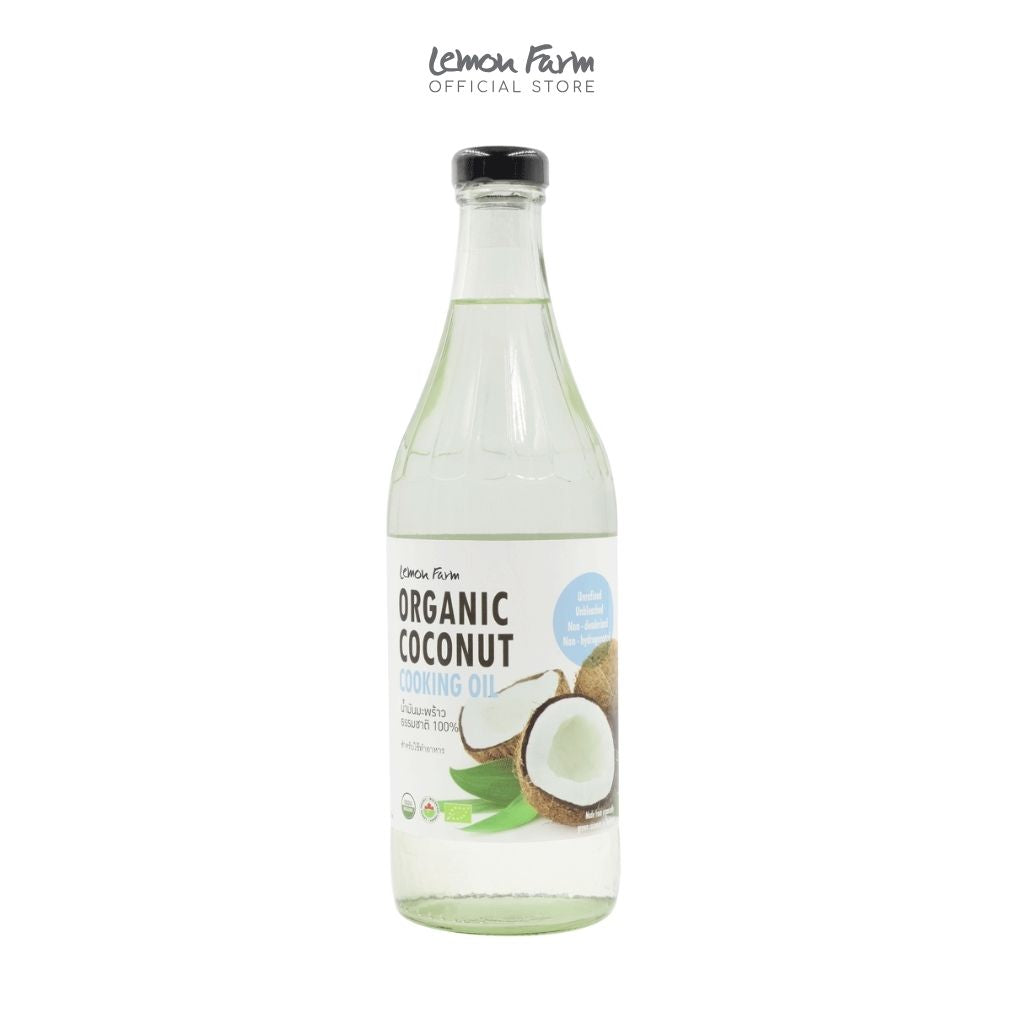 น้ำมันมะพร้าวสำหรับทำอาหาร Organic 750ml