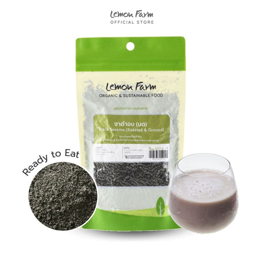 งาดำอบบด 100 g