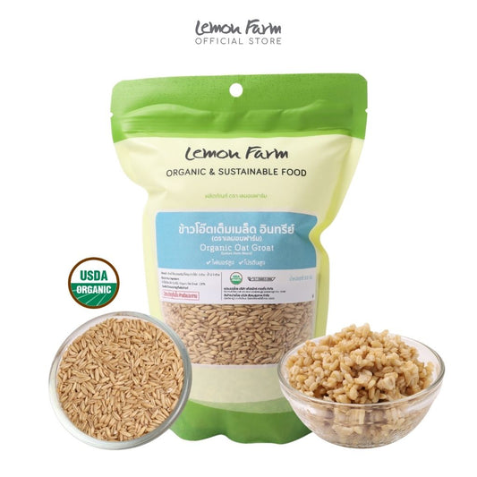 Organic Whole Oat Groats 500 g